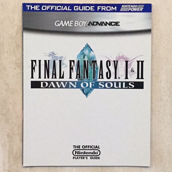 Final Fantasy I & II Dawn Of Souls Nintendo Power Guide Gameboy Advance Strategy - Picture 2 of 5